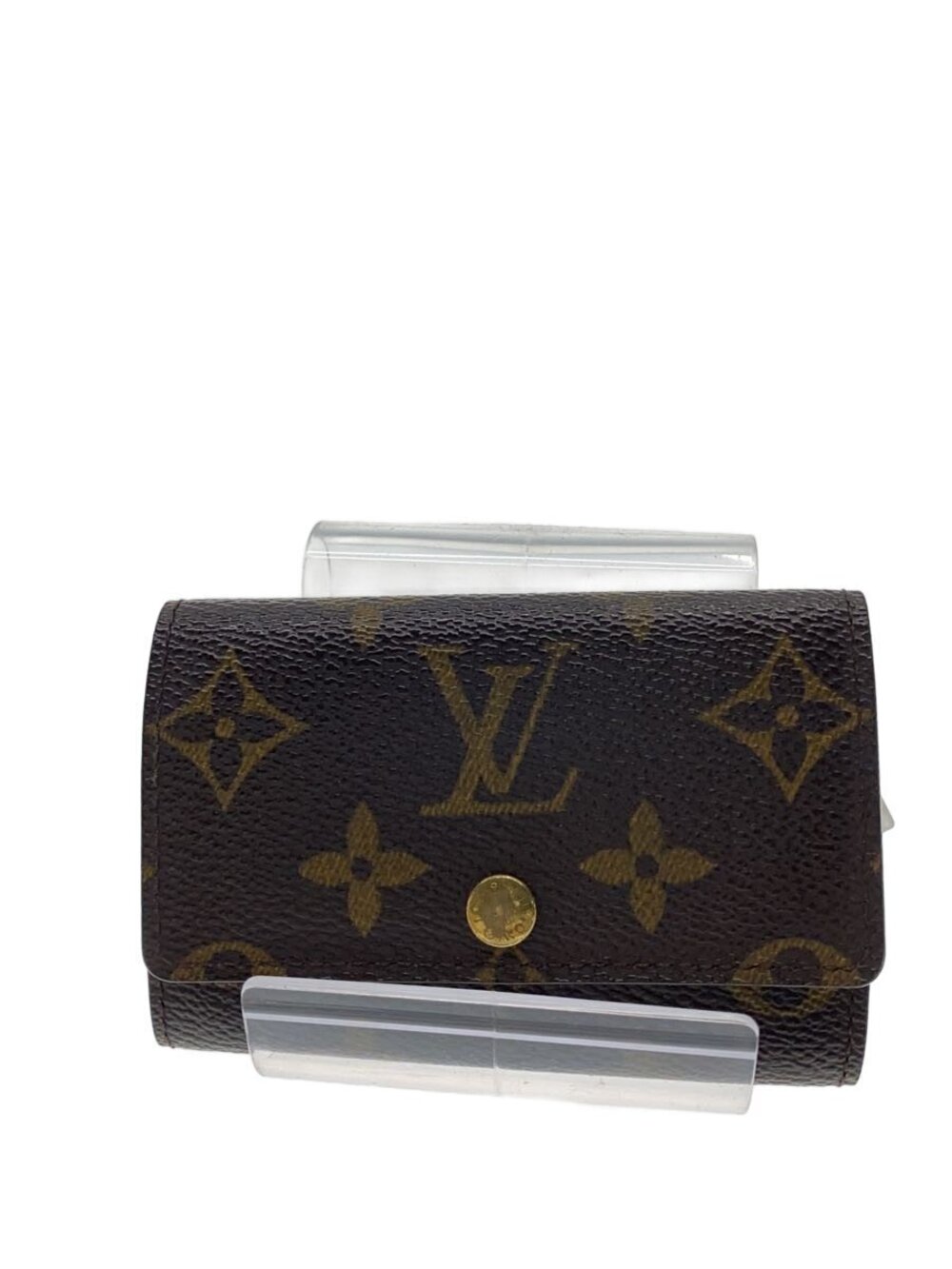 LOUIS VUITTON Multicles Monogram Leather Brown Accessories